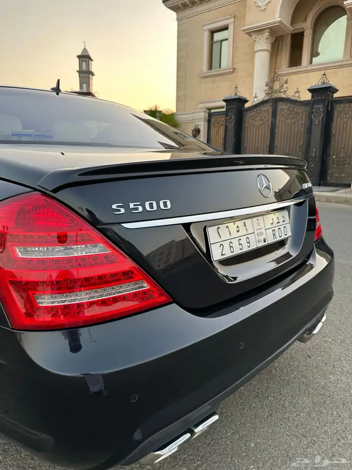 مرسيدس s500 طلبيه خاصه جفالي نظيف kit AMG S63 13