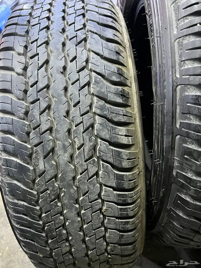 كفرات دنلوب وكاله برادو وفرشنال مقاس 265 65 17 28