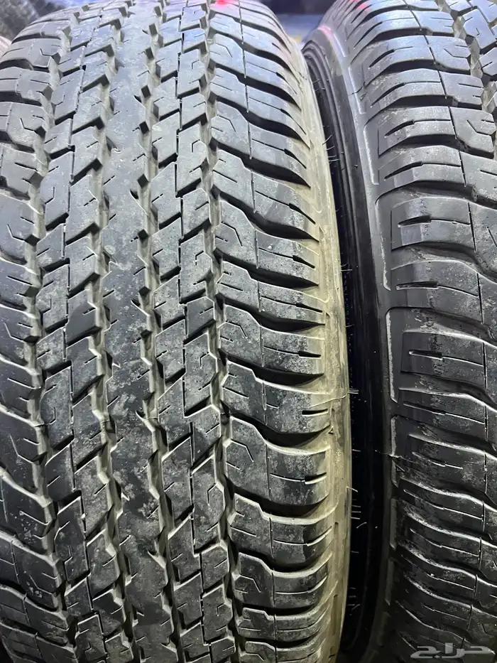 كفرات دنلوب وكاله برادو وفرشنال مقاس 265 65 17 32