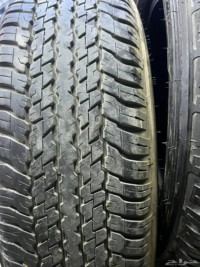 كفرات دنلوب وكاله برادو وفرشنال مقاس 265 65 17 11