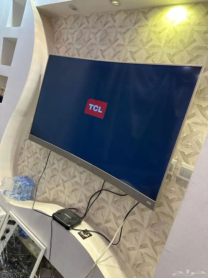 تلفزيون سمارت مقوس tcl مقاس65 3