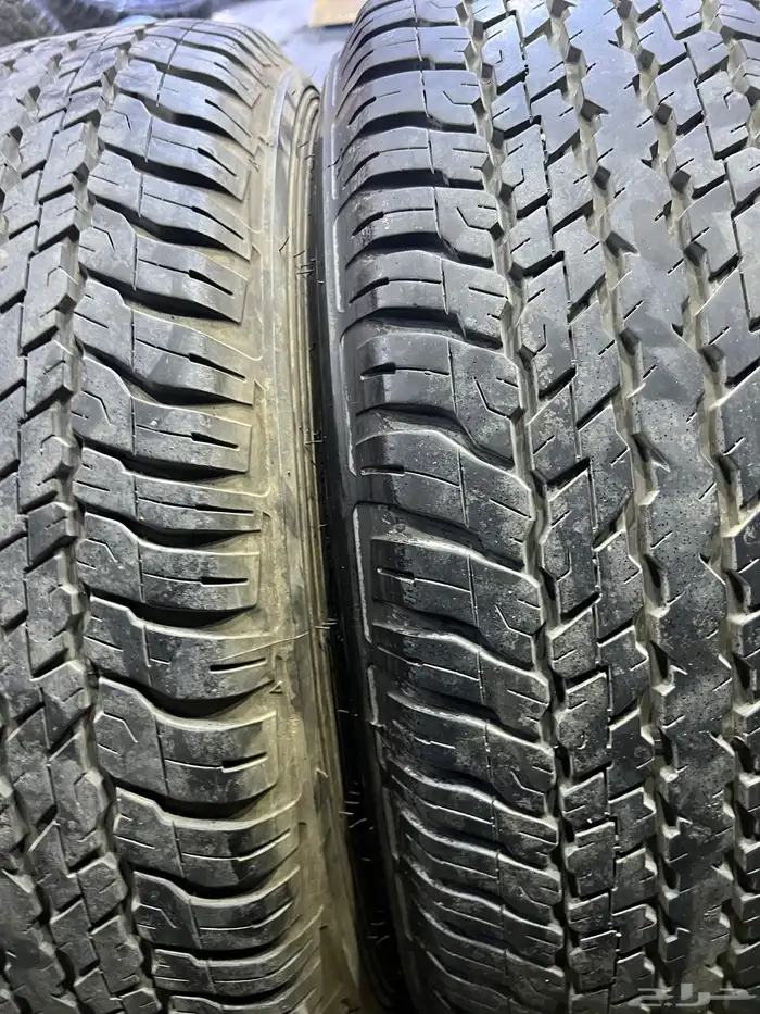 كفرات دنلوب وكاله برادو وفرشنال مقاس 265 65 17 1