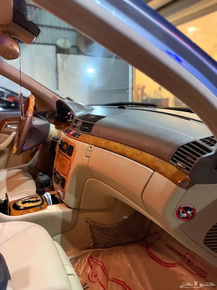 مرسيدس 2002 (نظيف) ممشى 100 الف  V6 4