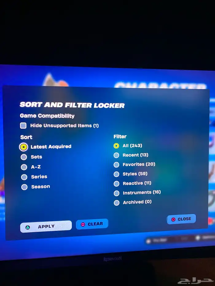 حساب فورت نايت 2