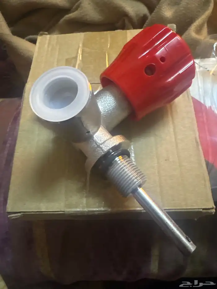 راس اسطوانة تعبئة فنادق غازية   وصلة لي لي جديده لم تستخدم 1