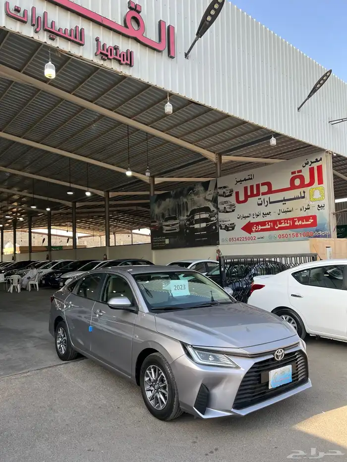 تويوتا ياريس موديل 2023 لدي معرض القدس 1