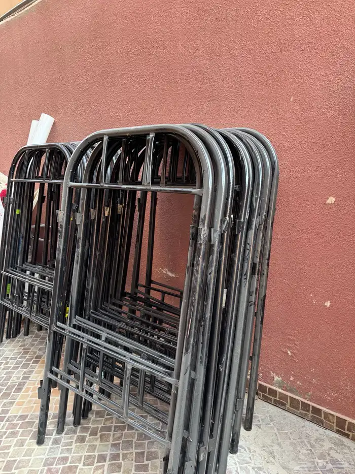 سرير دبل شبة جديد استخدام شهر 4