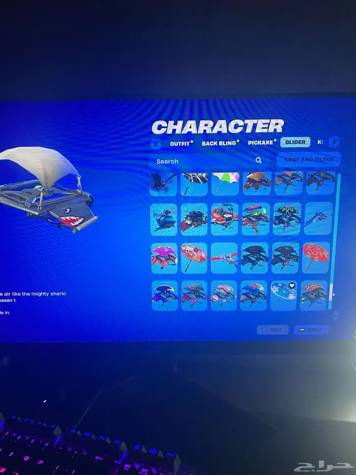 للبيع حساب فورت نايت نادر جد ا 4