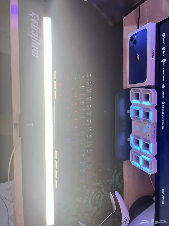 اضاءة شاشة للقيمنج او غيره 2