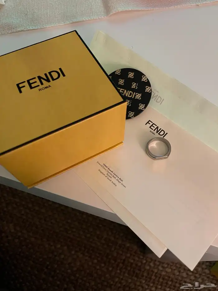 خاتم رجالي FENDI 1