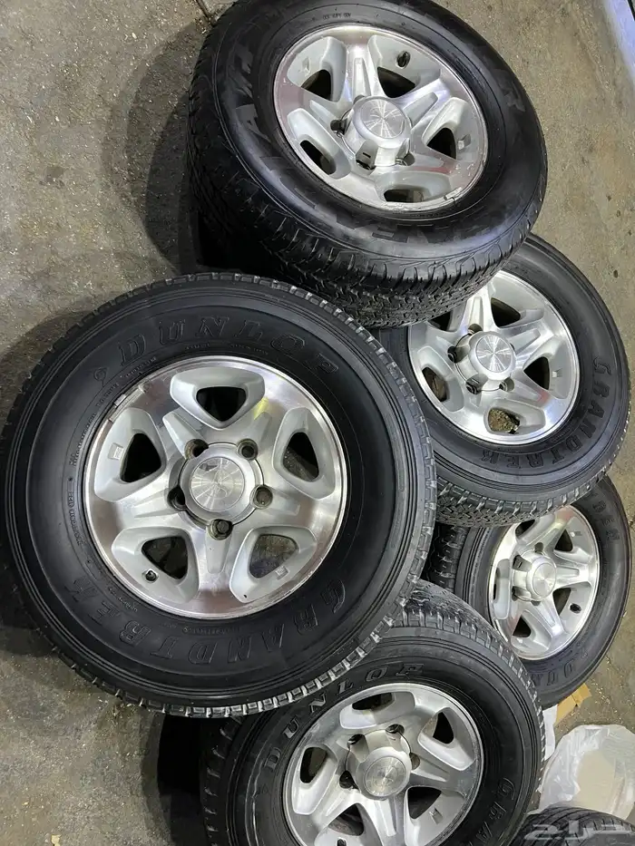 جنوط رفرف اصلي مع دلوب  وكاله مقاس 265.70.16 2