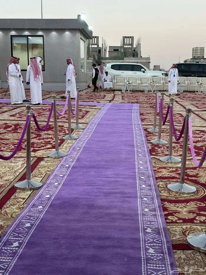 تاجير فرشات ملكى ازرق 9