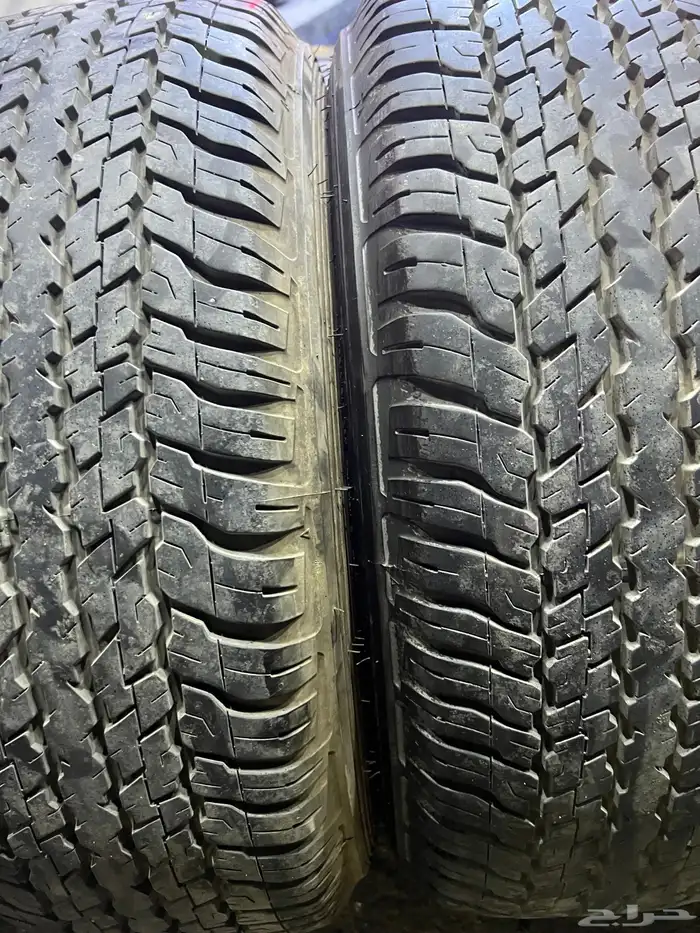 كفرات دنلوب وكاله برادو وفرشنال مقاس 265 65 17 33