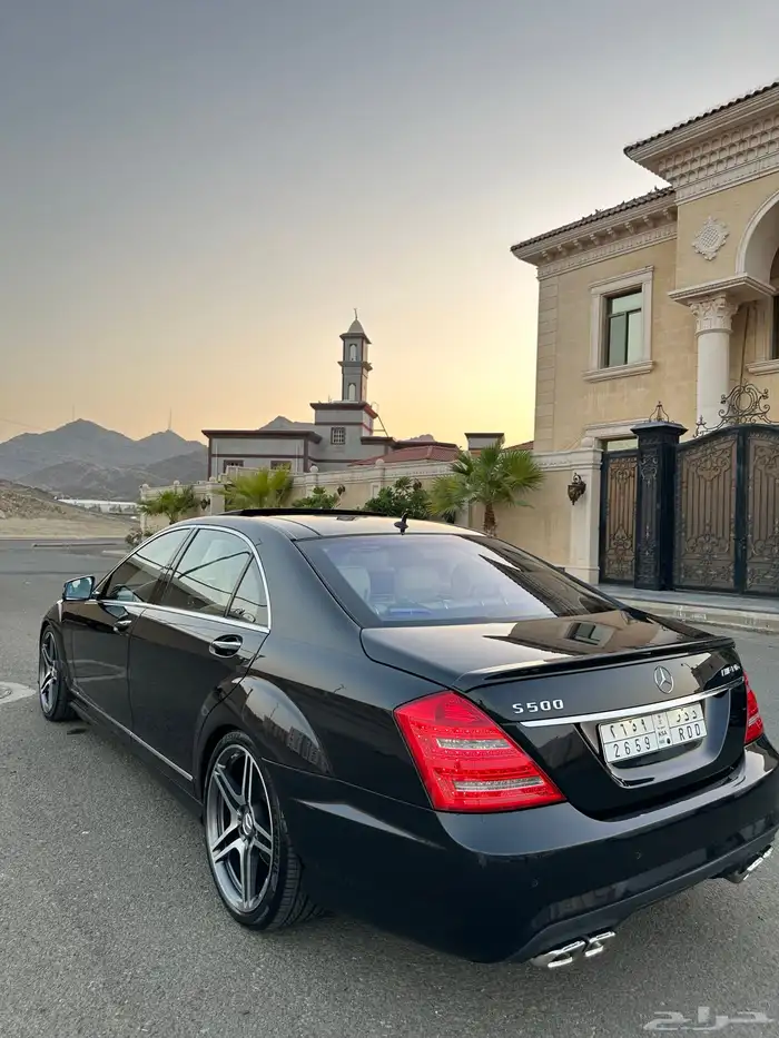 مرسيدس s500 طلبيه خاصه جفالي نظيف kit AMG S63 12
