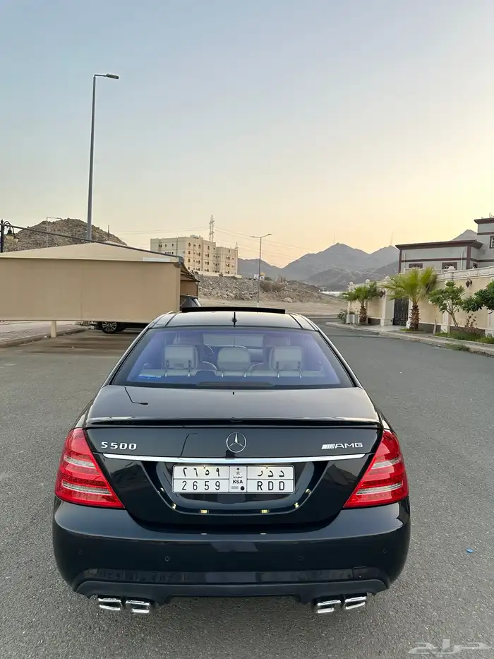 مرسيدس s500 طلبيه خاصه جفالي نظيف kit AMG S63 14