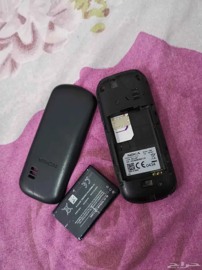 نوكيا 1280 هندي أصلي بحاله فوق الممتازه 7