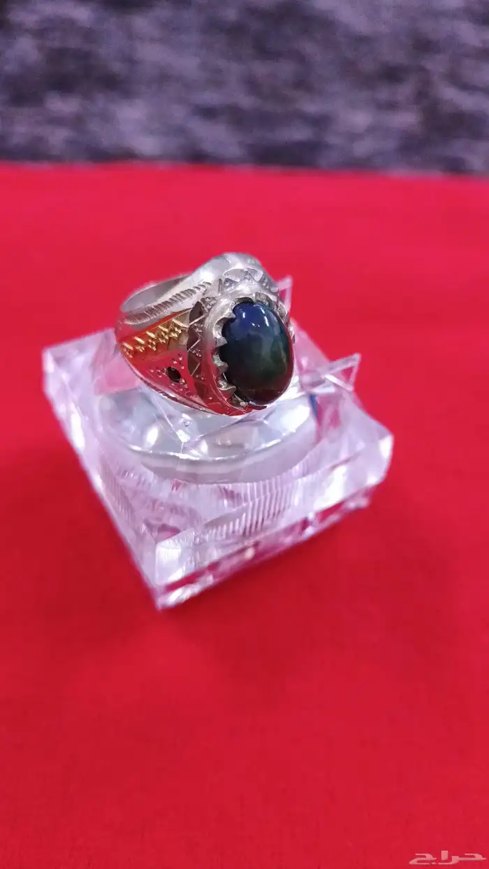 اوبال إثيوبي فل فاير حجم راهي فضه ثقيل مرصع باحجار كريمه 1
