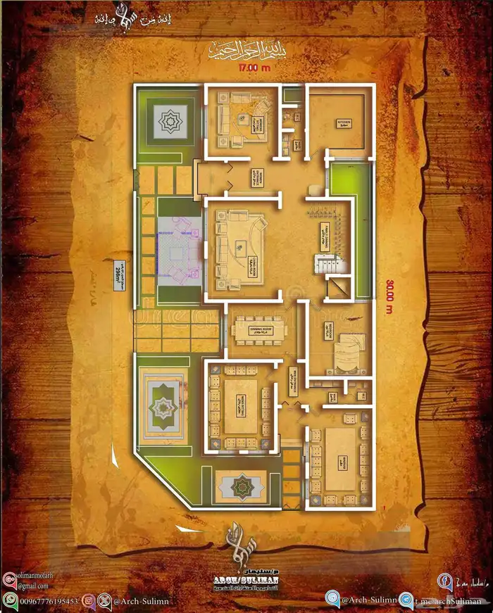 مهندس معماري محترف بتصميم المخططات والواجهات ثلاثيه الابعاد 34