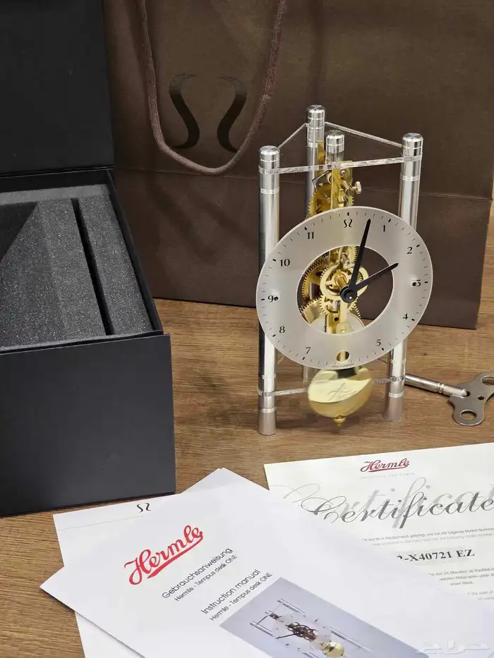 ساعة طاولة هارمل جديدة HERMLE Table clock 0