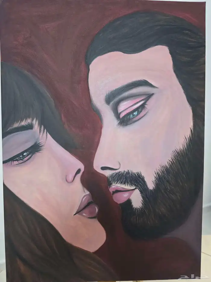 للبيع لوحات رسم يدوي مقاس 50 في 70 19