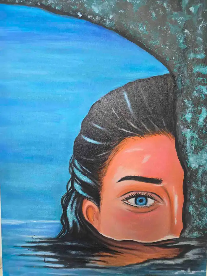 للبيع لوحات رسم يدوي مقاس 50 في 70 16