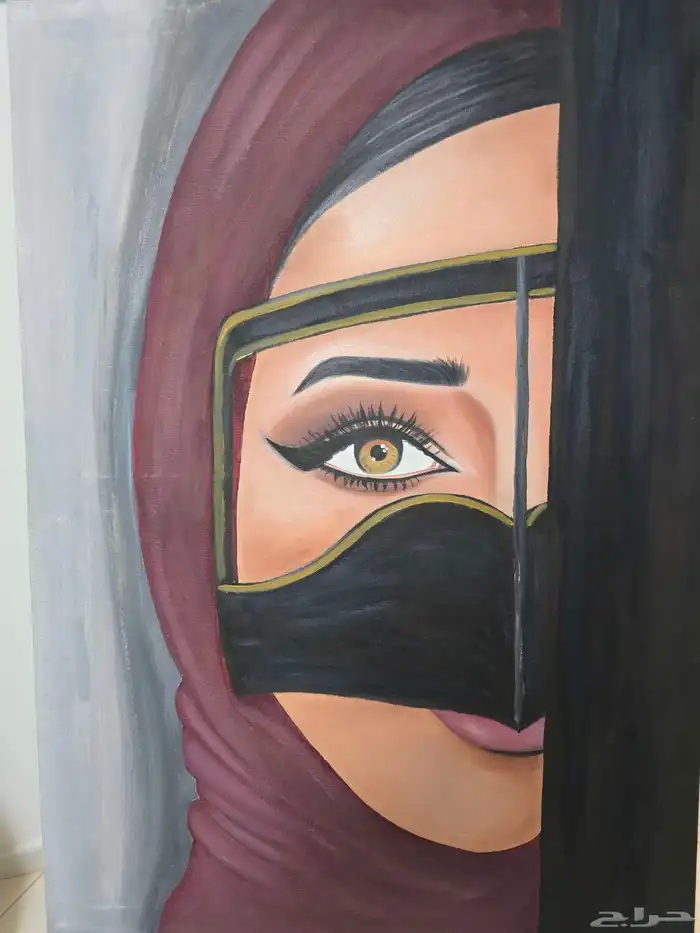 للبيع لوحات رسم يدوي مقاس 50 في 70 21