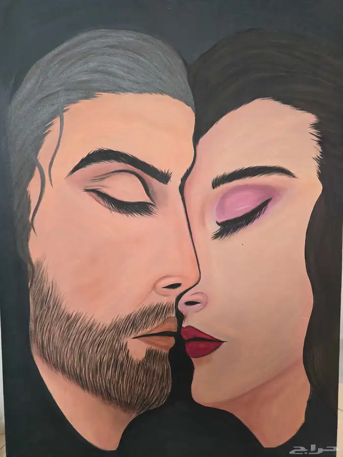 للبيع لوحات رسم يدوي مقاس 50 في 70 20