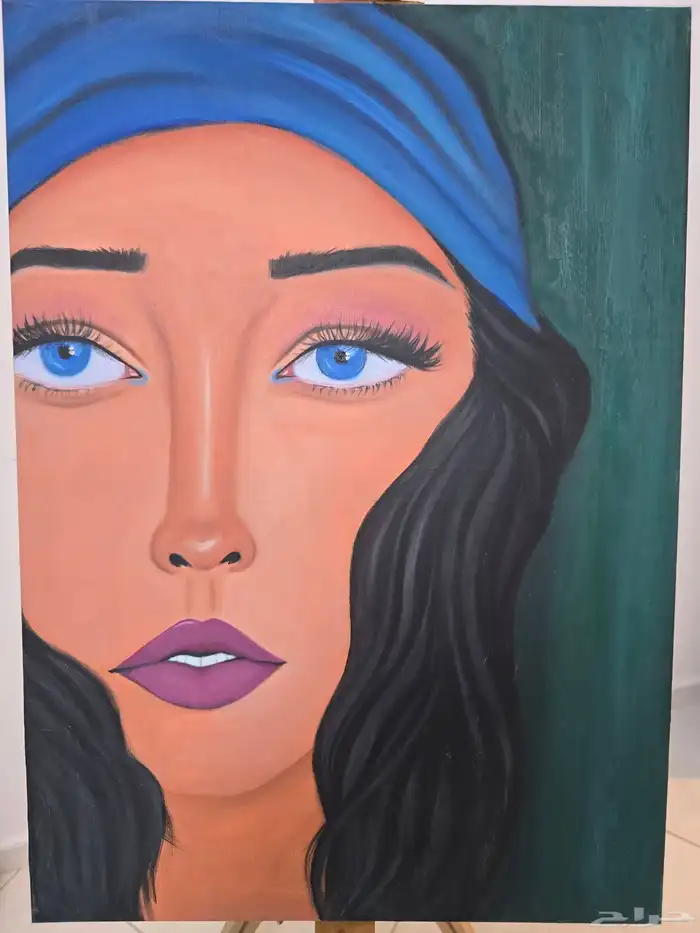 للبيع لوحات رسم يدوي مقاس 50 في 70 3