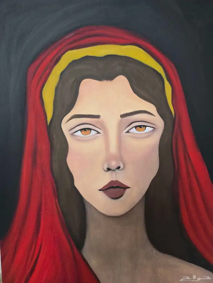 للبيع لوحات رسم يدوي مقاس 50 في 70 23