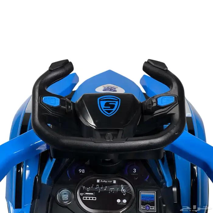 سيارة ركوب للأطفال مع موسيقى ومؤثرات - سياره دف للأطفال 9