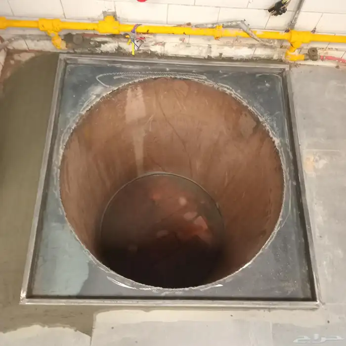 حفر مندي طوب احمر حراري حفر مندي برميل حديد 16 سم 1