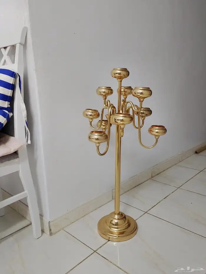 شمعدان كبير عدد 2 مستعمل 0