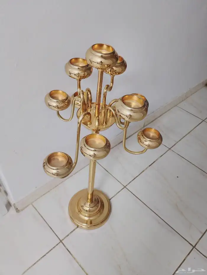 شمعدان كبير عدد 2 مستعمل 1