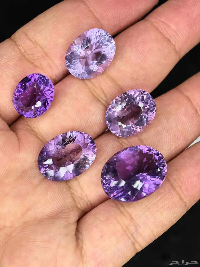 أحجار جمشت او أمثيست طبيعي 1