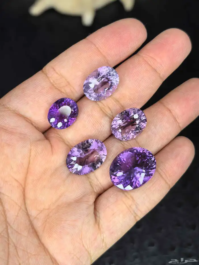 أحجار جمشت او أمثيست طبيعي 3