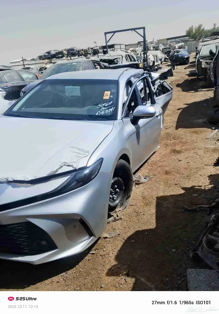 تشليح كامري موديل 2025 قطع غيار اصليه شرط 2