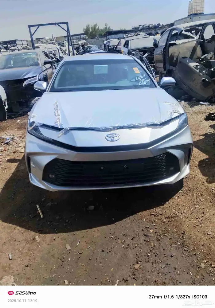 تشليح كامري موديل 2025 قطع غيار اصليه شرط 1