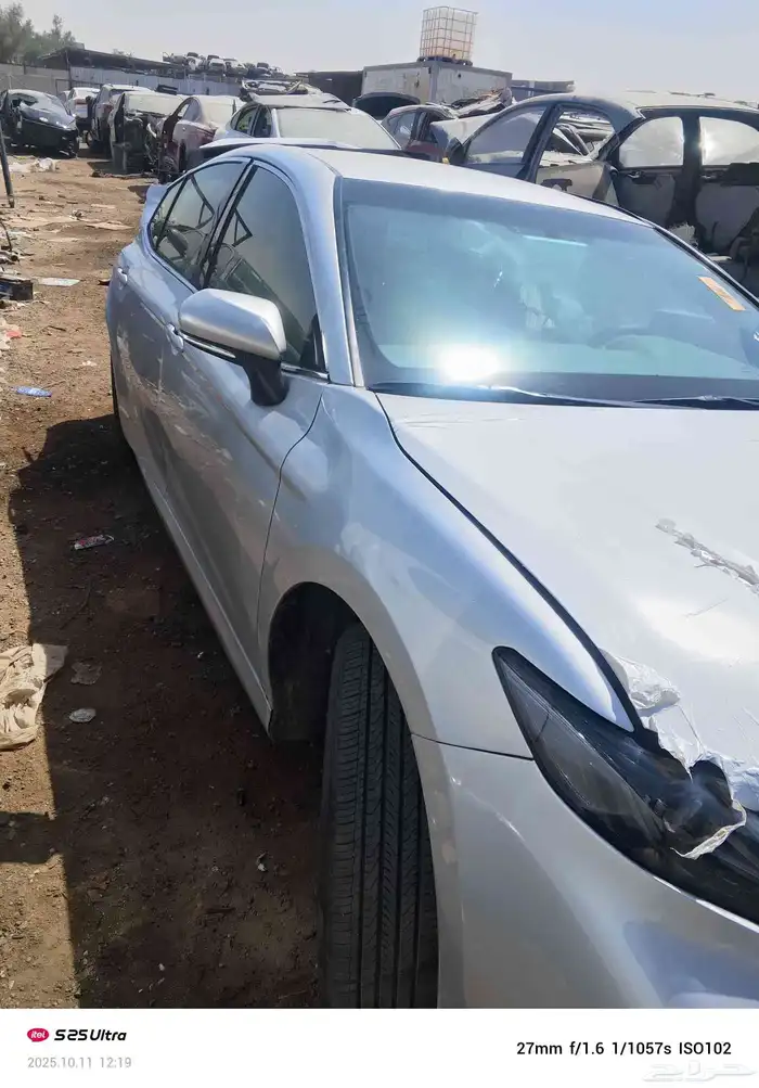 تشليح كامري موديل 2025 قطع غيار اصليه شرط 3