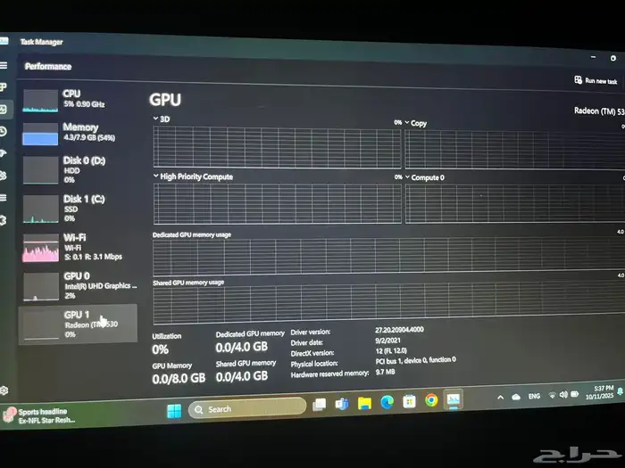 لاب توب ديل 8