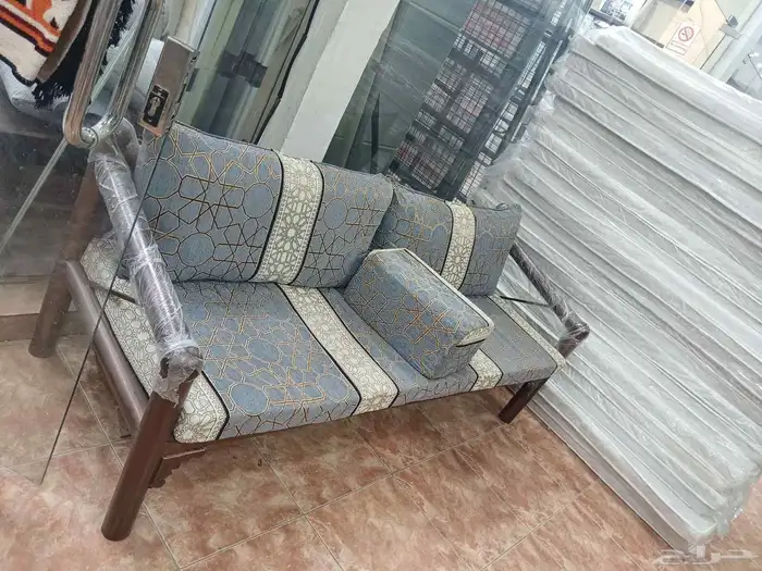 جلسات تراثية كراسي حديد كراسي خشي مساند تراثية 3