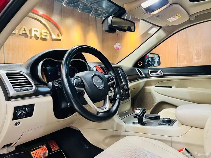 جراند شيروكي 2014 لمتد V8 ( بحاله ممتازه ) 7