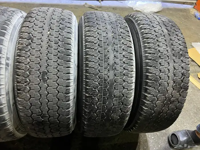 جنوط رفرف اصلي مع دلوب  وكاله مقاس 265.70.16 18