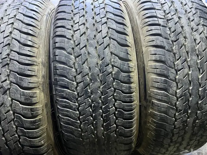 كفرات دنلوب وكاله برادو وفرشنال مقاس 265 65 17 30