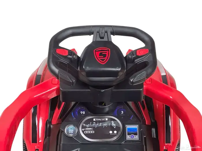 سيارة ركوب للأطفال مع موسيقى ومؤثرات - سياره دف للأطفال 19