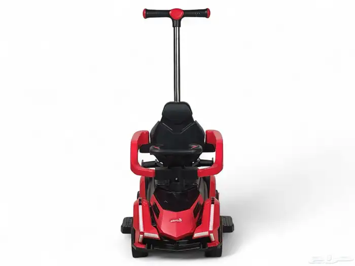 سيارة اطفال دف عصا تصميم رياضي مميز - سياره اطفال بموسيقى 23