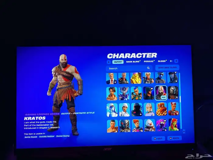 للبيع حساب فورت نايت نادر جد ا 15