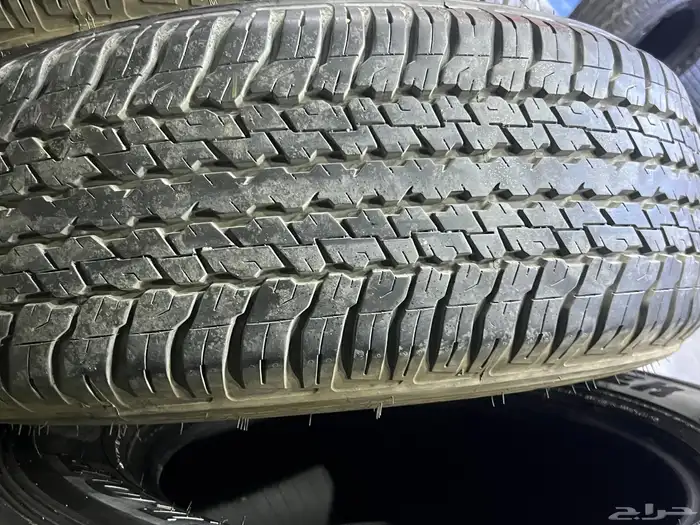 كفرات دنلوب وكاله برادو وفرشنال مقاس 265 65 17 15