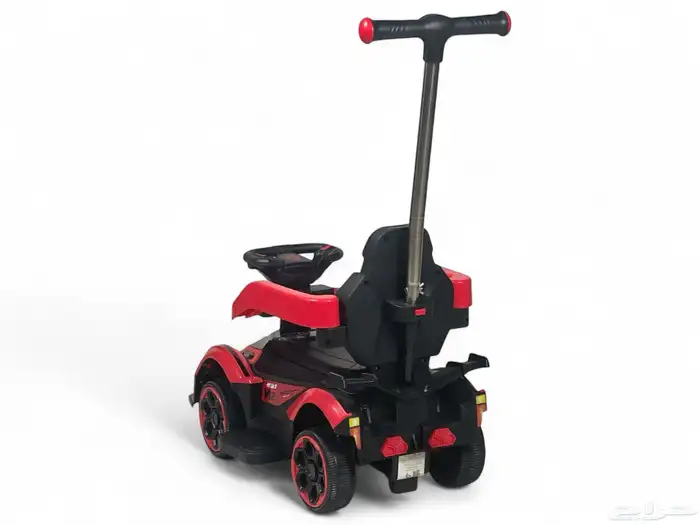 سيارة اطفال دف عصا تصميم رياضي مميز - سياره اطفال بموسيقى 22