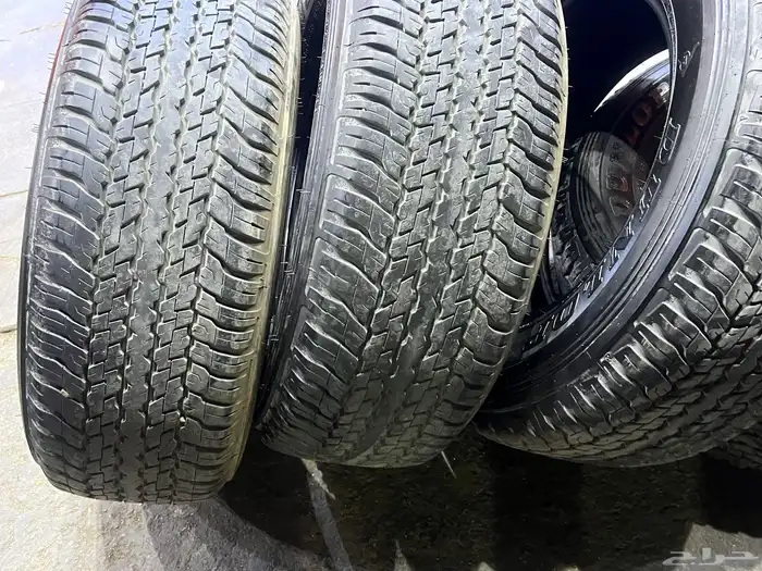 كفرات دنلوب وكاله برادو وفرشنال مقاس 265 65 17 13