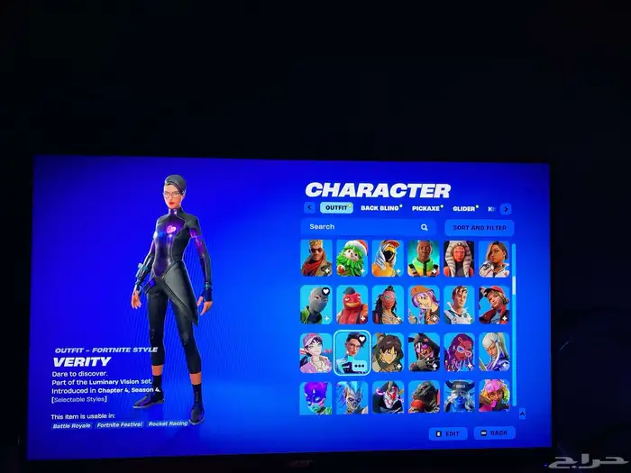 للبيع حساب فورت نايت نادر جد ا 11